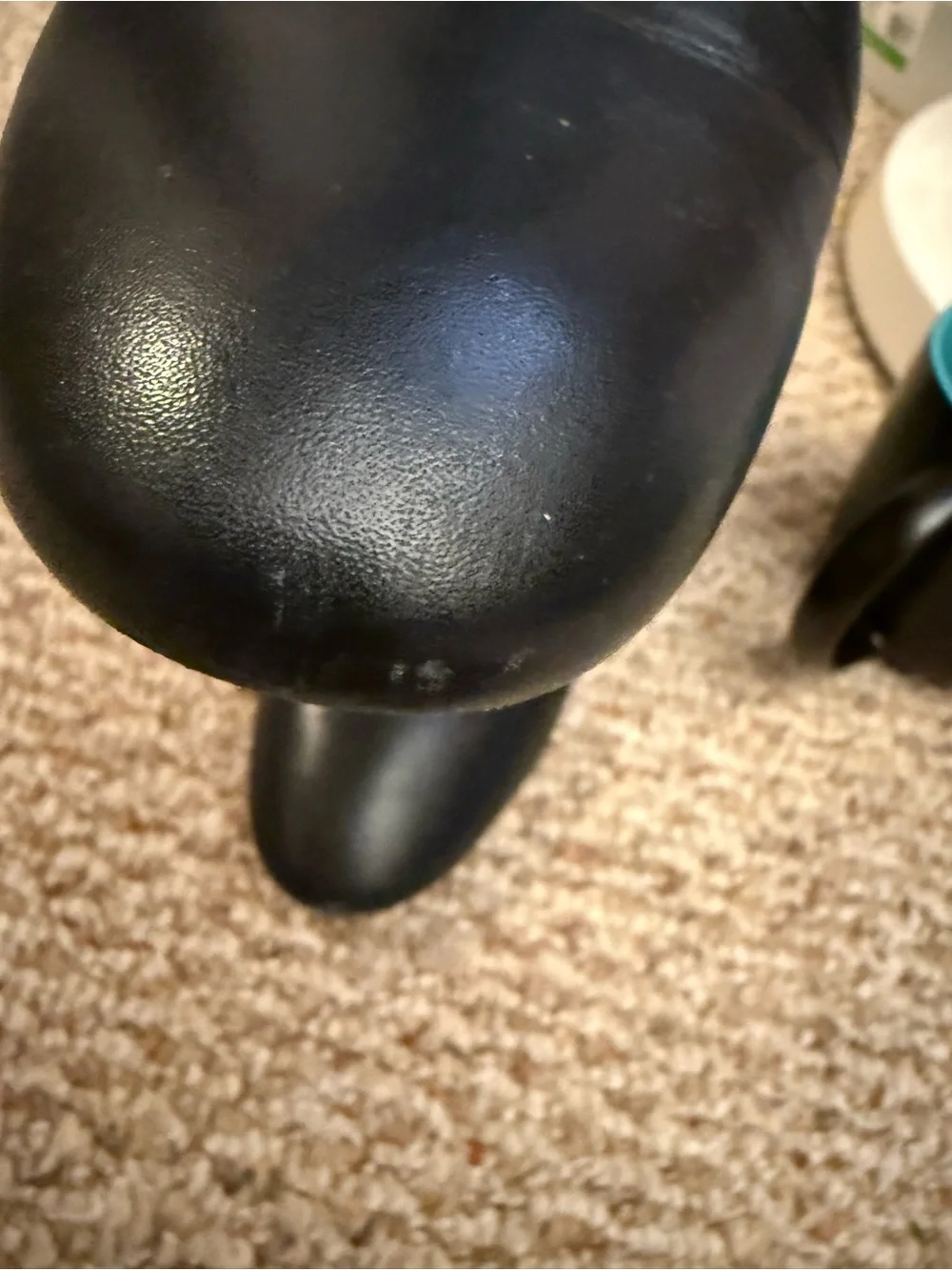 Tory Burch Black Leather Ankle Booties with Gold Logo Accent